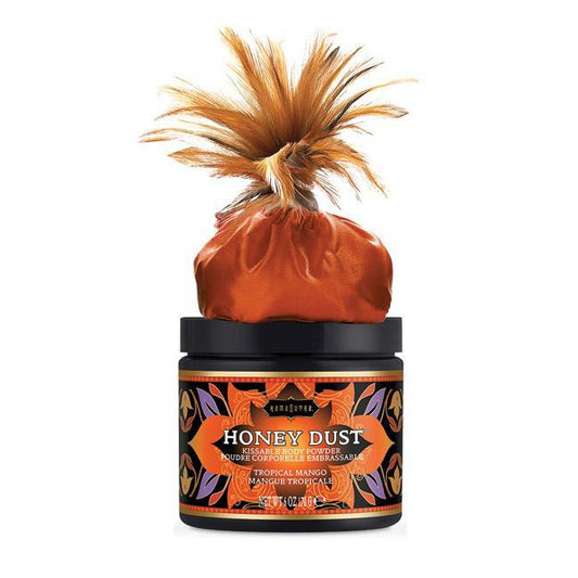 Honey Dust Body Powder Tropical Mango (6oz) - Lubes - The Rabbit Hole Life