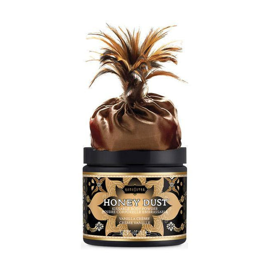 Honey Dust Body Powder Vanilla Crème (6oz) - Lubes - The Rabbit Hole Life