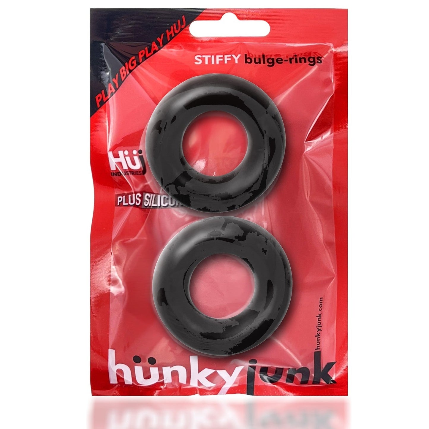 Hunkyjunk STIFFY 2-pack bulge cockrings - TAR ICE - For Him - The Rabbit Hole Life