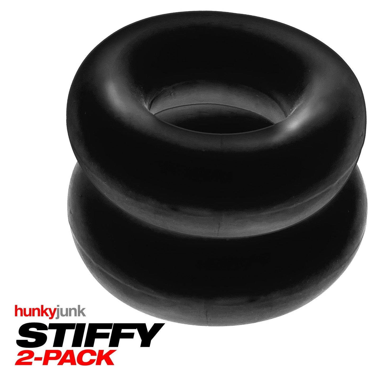 Hunkyjunk STIFFY 2-pack bulge cockrings - TAR ICE - For Him - The Rabbit Hole Life