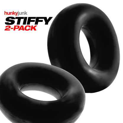 Hunkyjunk STIFFY 2-pack bulge cockrings - TAR ICE - For Him - The Rabbit Hole Life