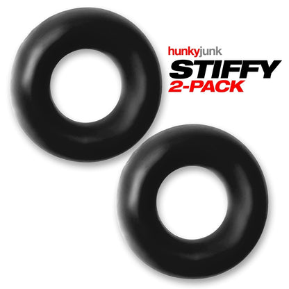 Hunkyjunk STIFFY 2-pack bulge cockrings - TAR ICE - For Him - The Rabbit Hole Life