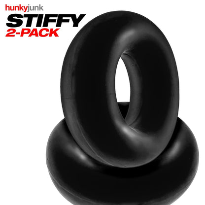 Hunkyjunk STIFFY 2-pack bulge cockrings - TAR ICE - For Him - The Rabbit Hole Life