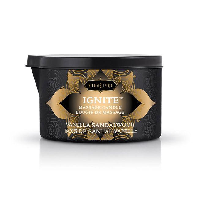 Ignite Massage Oil Candle Vanilla Sandalwood - Lubes - The Rabbit Hole Life