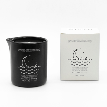 Intamo Space Oddity Massage Candle - Eucalyptus Peppermint - Lubes - The Rabbit Hole Life