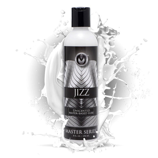 Jizz Unscented Water-Based Lube 8oz - MasterSeries - The Rabbit Hole Life
