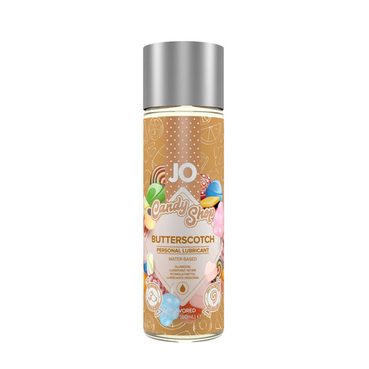 JO Candy Shop - Butterscotch - Lubricant 2 floz / 60 mL - Lubes Flavoured - The Rabbit Hole Life