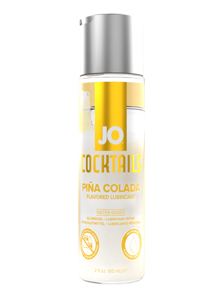 JO Cocktails - Pina Colada Flavored Lubricant - 2 floz 60 mL - Lubes - The Rabbit Hole Life