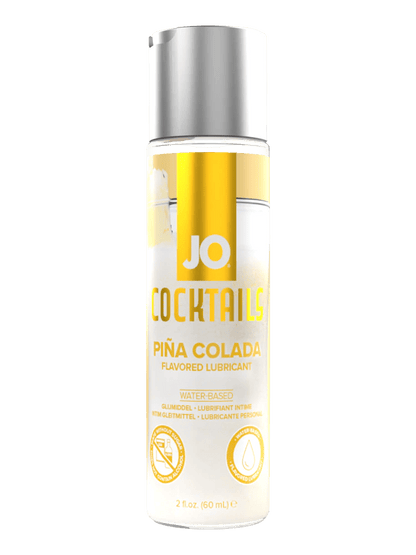 JO Cocktails - Pina Colada Flavored Lubricant - 2 floz 60 mL - Lubes - The Rabbit Hole Life