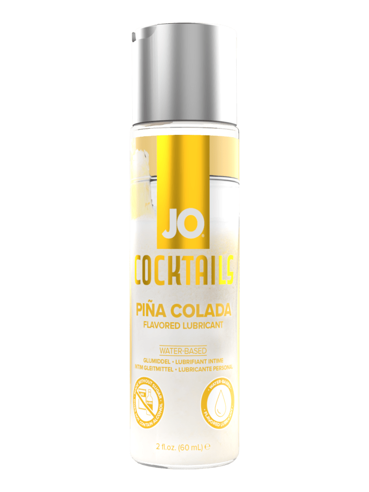 JO Cocktails - Pina Colada Flavored Lubricant - 2 floz 60 mL - Lubes - The Rabbit Hole Life