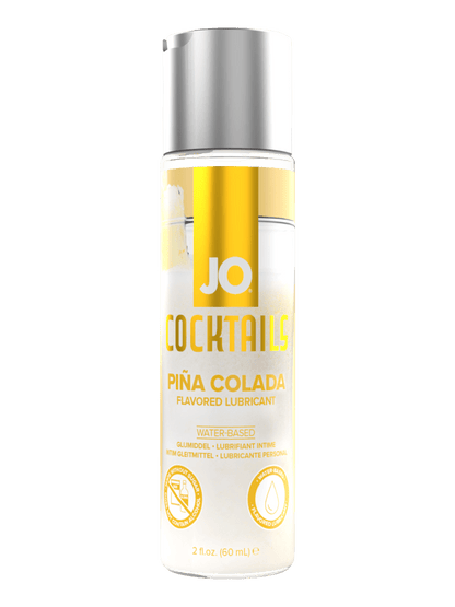 JO Cocktails - Pina Colada Flavored Lubricant - 2 floz 60 mL - Lubes - The Rabbit Hole Life