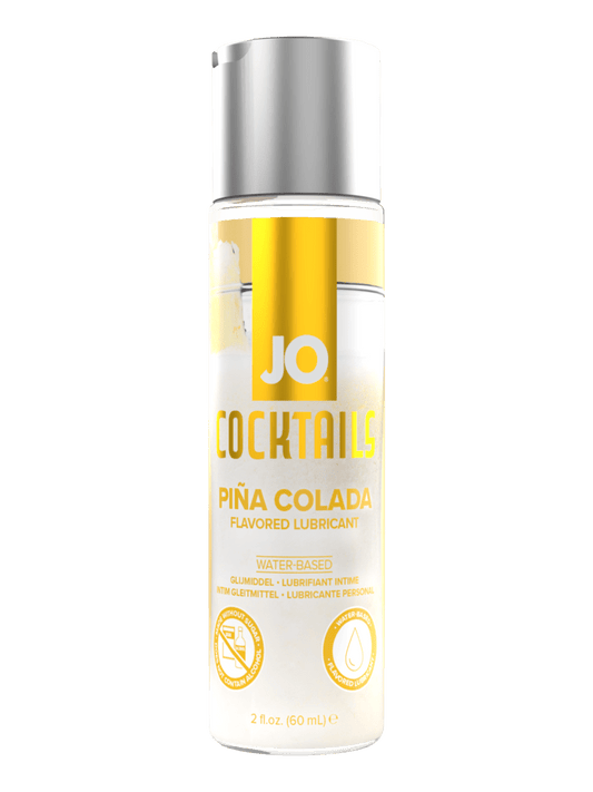 JO Cocktails - Pina Colada Flavored Lubricant - 2 floz 60 mL - Lubes - The Rabbit Hole Life