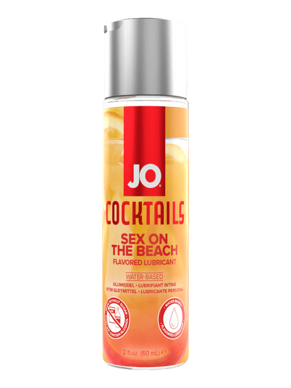 JO Cocktails - Sex on the Beach Flavored Lubricant - 2 floz 60 mL - Lubes - The Rabbit Hole Life