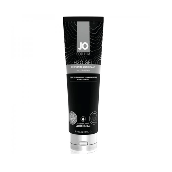 Jo For Him H2O Gel Original Water-Based Personal Lubricant Lube 8 fl. oz. / 240 ml - Other - The Rabbit Hole Life