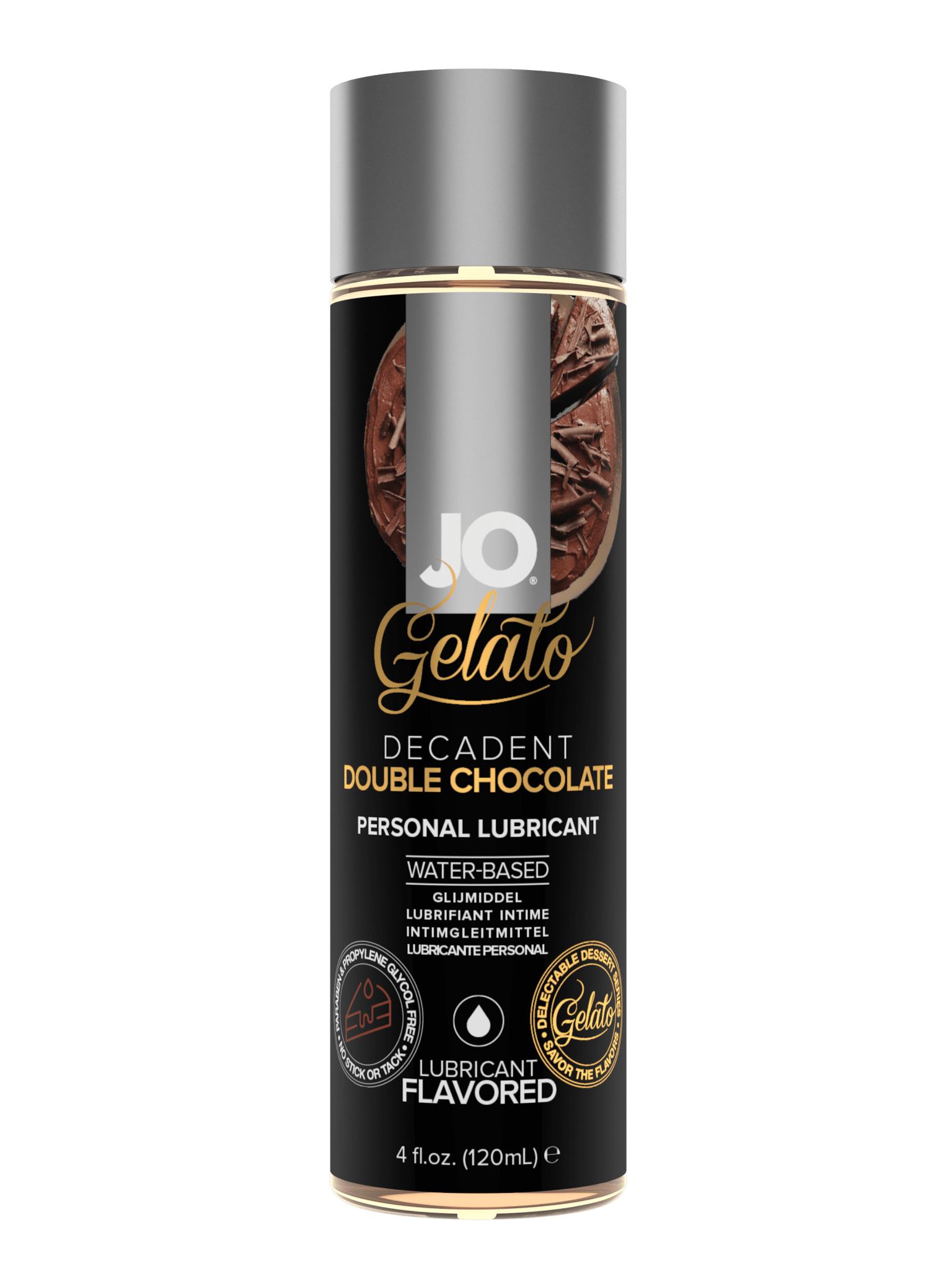 JO Gelato - Decadent Double Chocolate - Lubricant 4 floz / 120 mL - Other - The Rabbit Hole Life