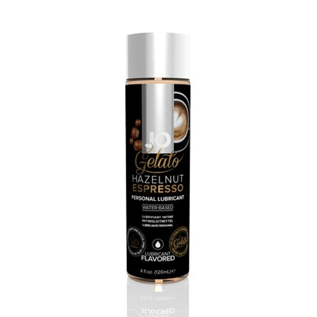 JO Gelato - Hazelnut Espresso - Lubricant 4 floz / 120 mL - Lubes - The Rabbit Hole Life