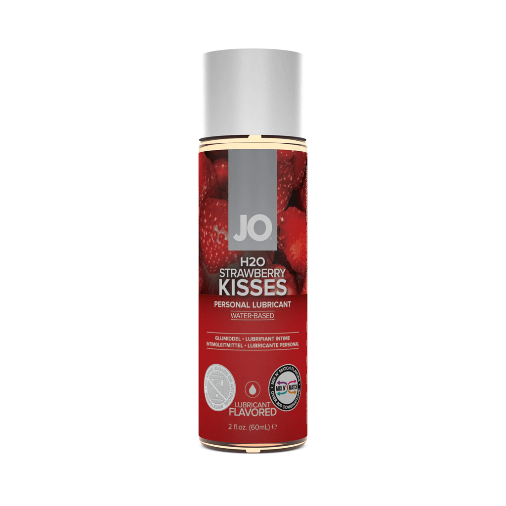 JO H20 Strawberry Kiss 2oz - Lubes - The Rabbit Hole Life