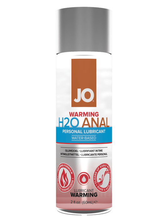 JO H2O Anal - Warming - Lubricant 2 floz / 60 mL - Lubes - The Rabbit Hole Life