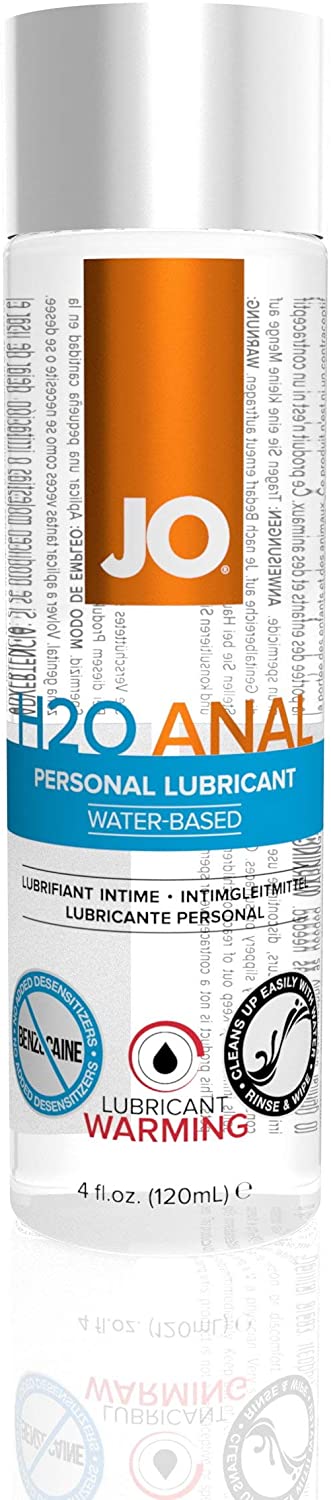 JO H2O Anal - Warming - Lubricant 4 floz / 120 mL - Other - The Rabbit Hole Life