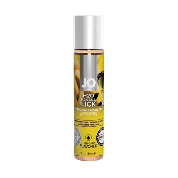 JO H2O Flavoured Lubricant Banana 1oz - Lubes - The Rabbit Hole Life