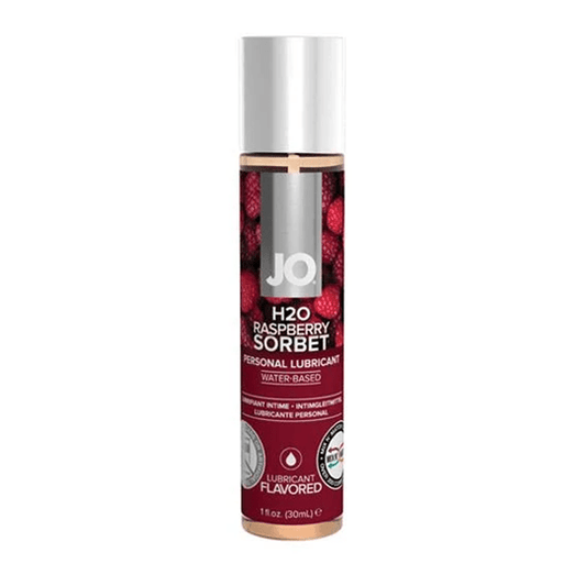 JO H2O Flavoured Lubricant Raspberry 1oz - Lubes - The Rabbit Hole Life