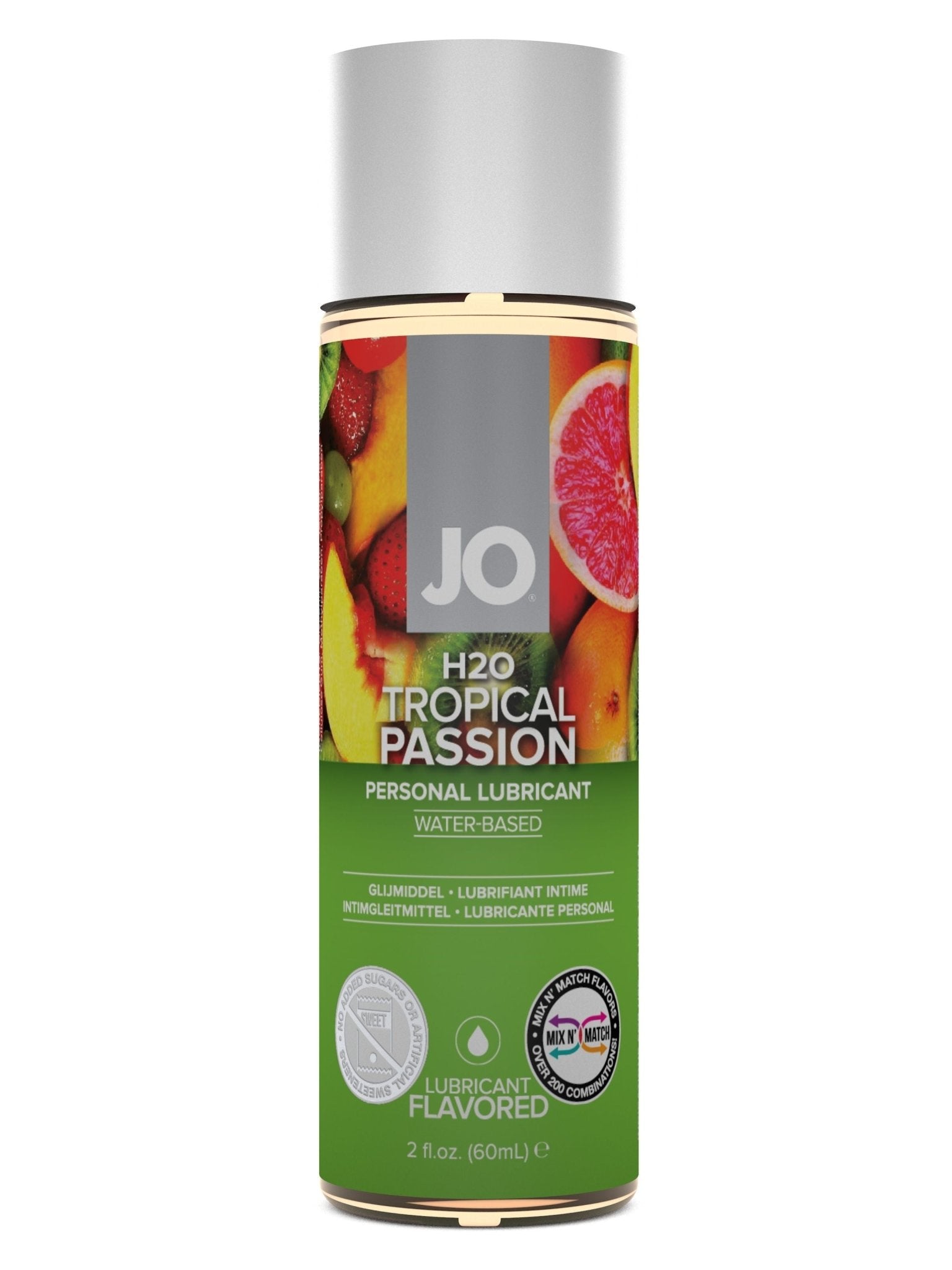 JO H2O - Tropical Passion - Lubricant 2 floz / 60 mL - Lubes - The Rabbit Hole Life