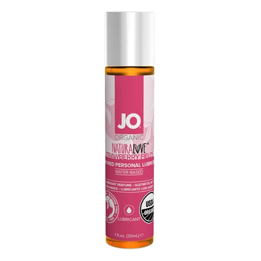 JO NATURALOVE Organic Strawberry Lubricant 1oz - Other - The Rabbit Hole Life