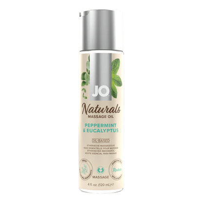 JO Naturals - Peppermint & Eucalyptus - Massage 4 floz / 120 mL - Other - The Rabbit Hole Life