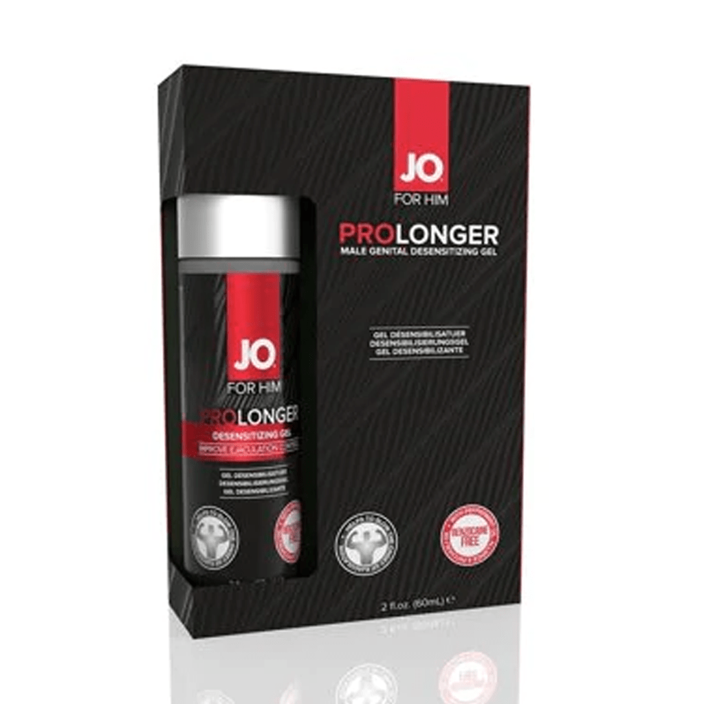 JO Prolonger Gel - Benzocaine Free - Desensitizer 2 floz / 60 mL - For Him - The Rabbit Hole Life