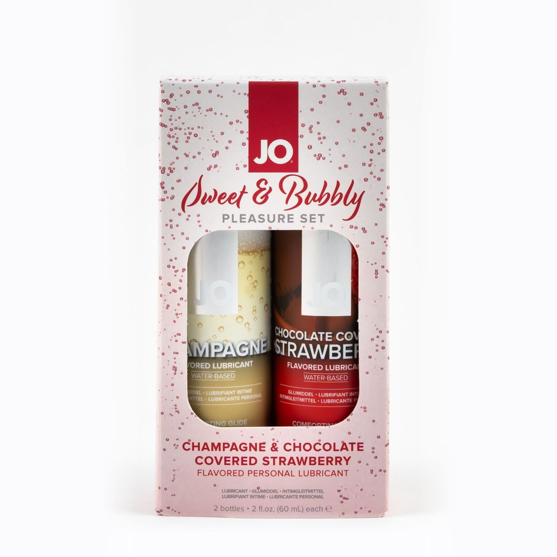 JO Sweet & Bubbly Set - Champagne 2oz/50mL - Lubes - The Rabbit Hole Life