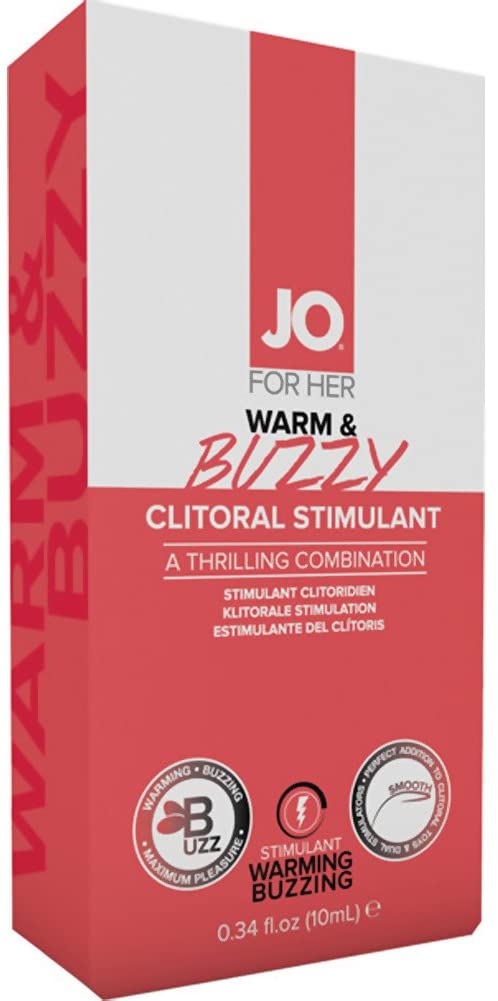 JO Warm & Buzzy - Original - Stimulant 0.34 floz / 10 mL - Lubes - The Rabbit Hole Life