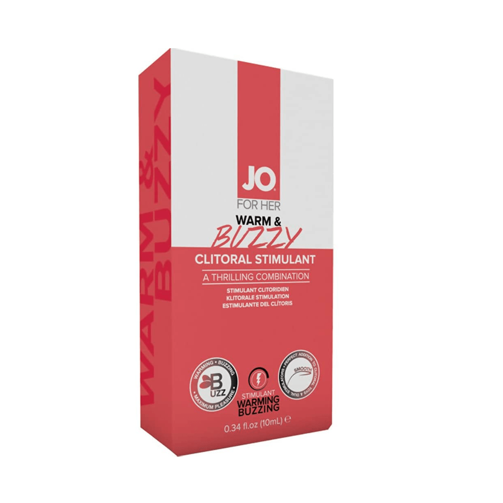 JO Warm & Buzzy - Original - Stimulant 0.34 floz / 10 mL - Lubes - The Rabbit Hole Life