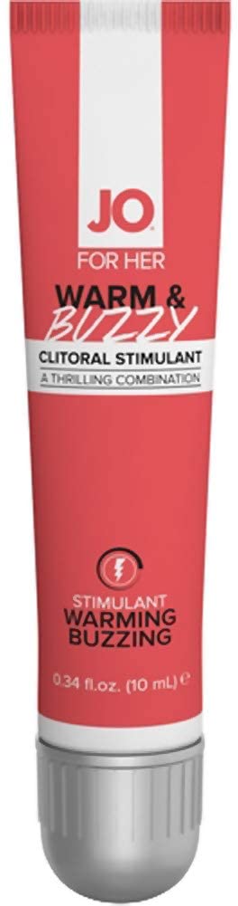 JO Warm & Buzzy - Original - Stimulant 0.34 floz / 10 mL - Lubes - The Rabbit Hole Life