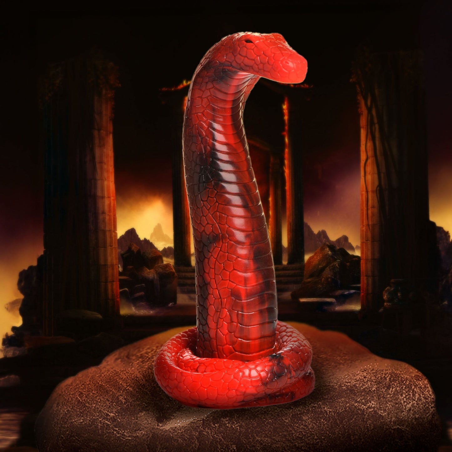 King Cobra Silicone Dildo - silicone-toys - The Rabbit Hole Life