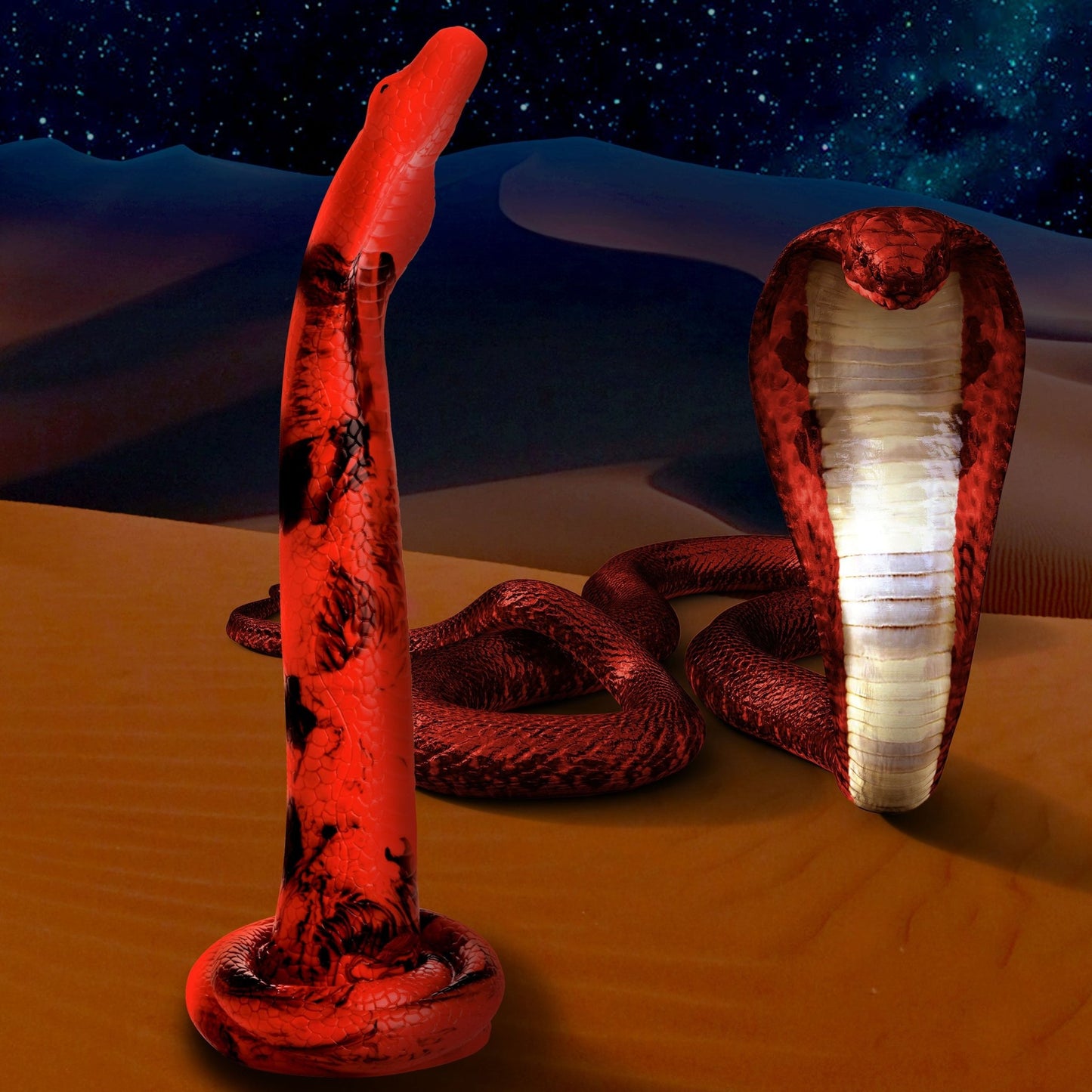 King Cobra Silicone Dildo - 18 Inch - silicone-toys - The Rabbit Hole Life