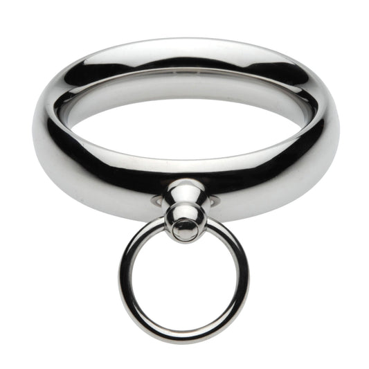 Lead Me Stainless Steel Cock Ring- 1.95 Inch - steel-cockrings - The Rabbit Hole Life