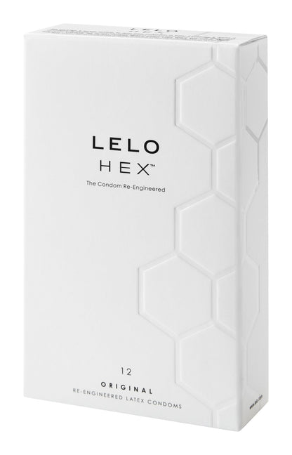 LELO HEX Original Condoms, 12 Pack - Accessories / Miscellaneous - The Rabbit Hole Life