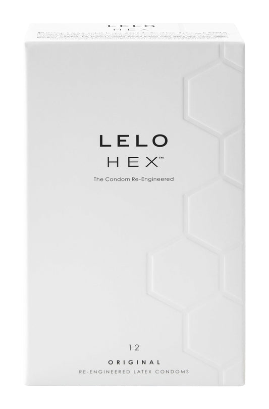 LELO HEX Original Condoms, 12 Pack - Accessories / Miscellaneous - The Rabbit Hole Life