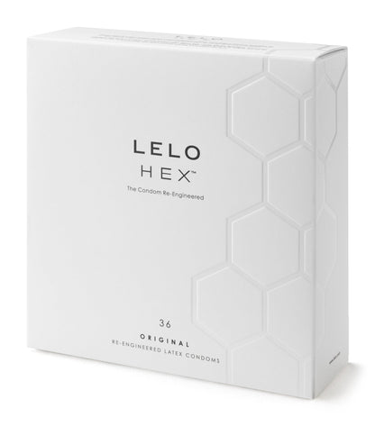 LELO HEX Original Condoms, 36 Pack - Accessories / Miscellaneous - The Rabbit Hole Life