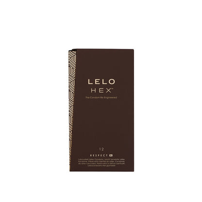 LELO HEX Respect XL Condoms, 12 Pack - Accessories / Miscellaneous - The Rabbit Hole Life