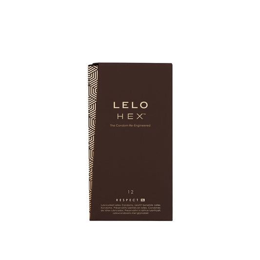LELO HEX Respect XL Condoms, 12 Pack - Accessories / Miscellaneous - The Rabbit Hole Life