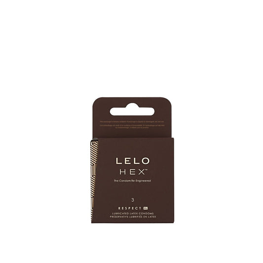 LELO HEX Respect XL Condoms, 3 Pack - Accessories / Miscellaneous - The Rabbit Hole Life