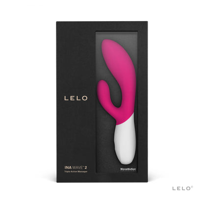 LELO Ina Wave 2 Cerise - Vibrators - The Rabbit Hole Life