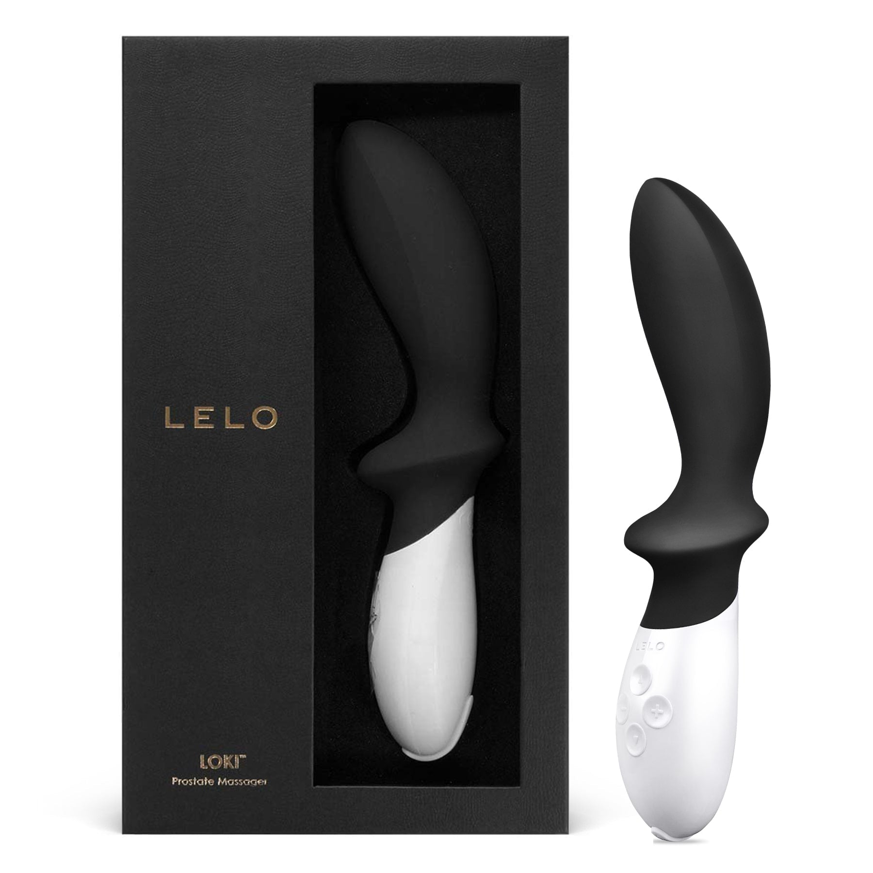 LELO Loki Obsidian Black - Vibrators - The Rabbit Hole Life