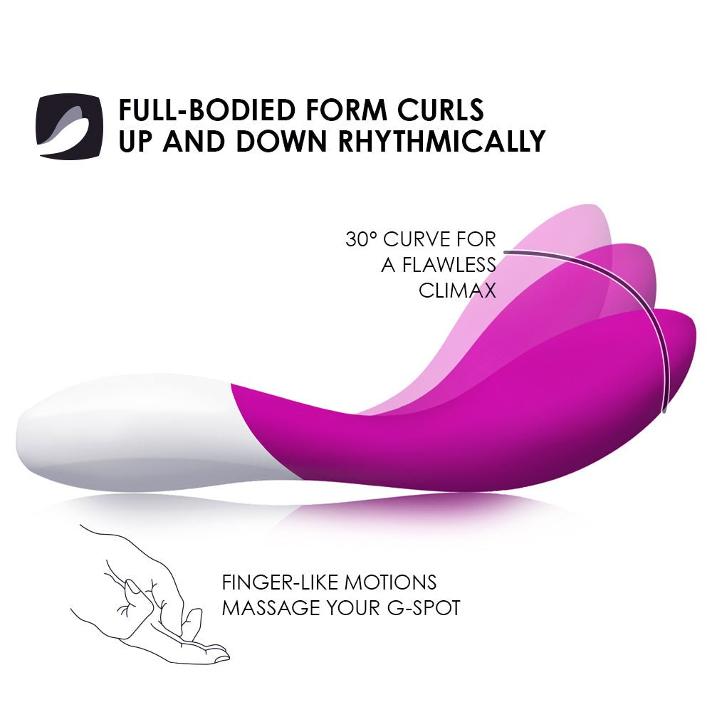 LELO Mona Wave Deep Rose - Vibrators - The Rabbit Hole Life