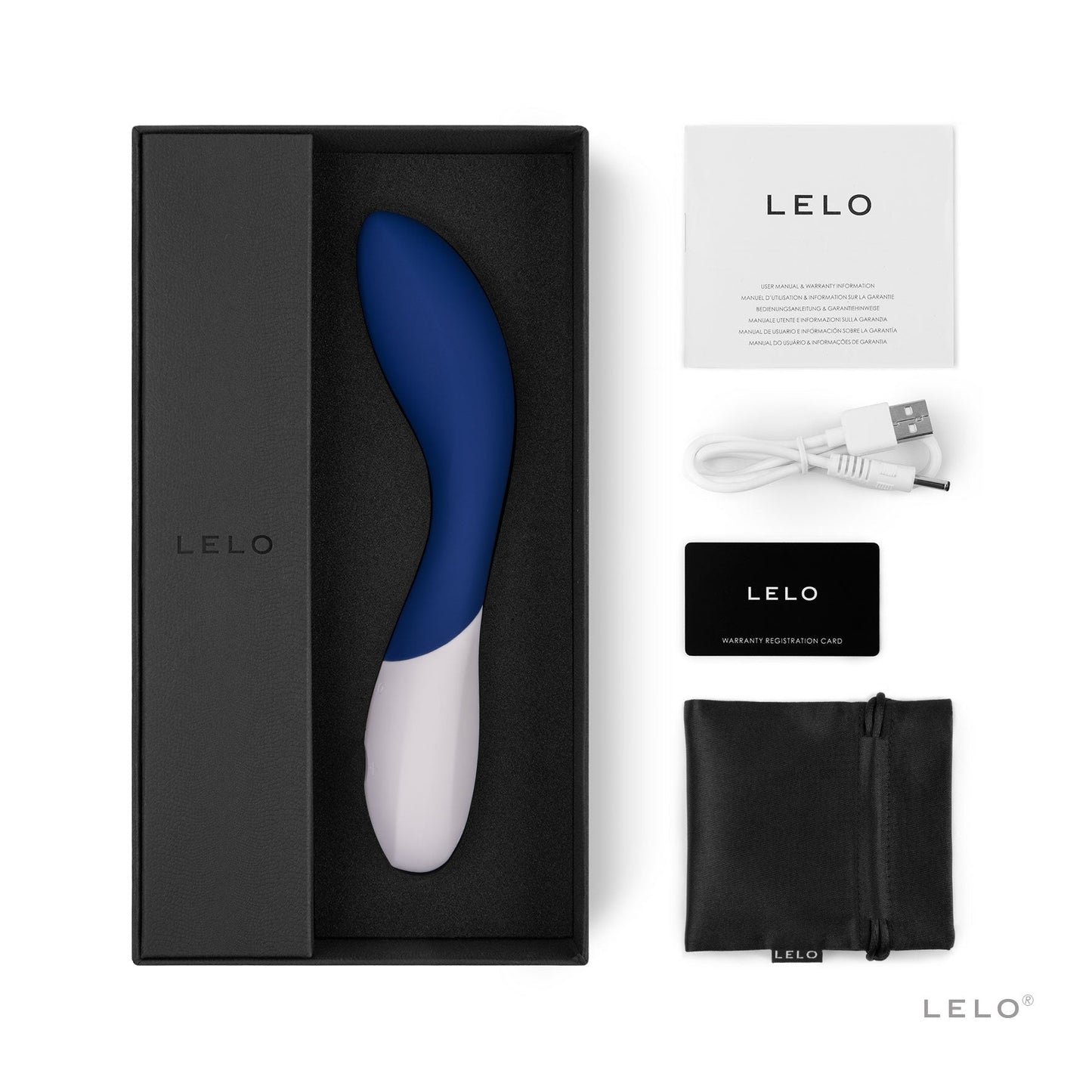 LELO Mona Wave Midnight Blue - Vibrators - The Rabbit Hole Life