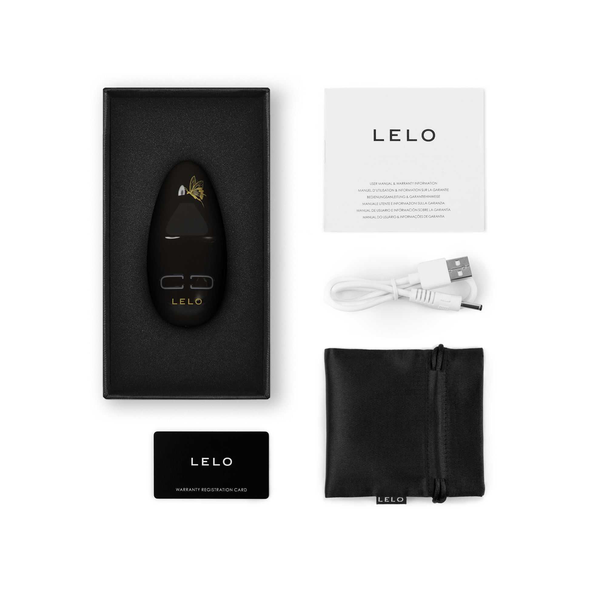 LELO NEA™ 3 Pitch Black - Vibrators - The Rabbit Hole Life