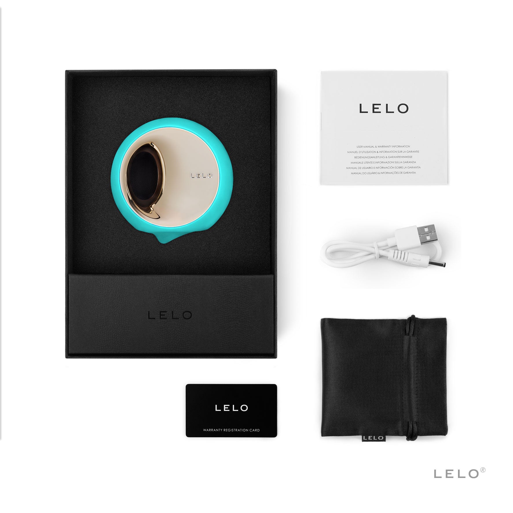 LELO Ora 3 Aqua - Vibrators - The Rabbit Hole Life