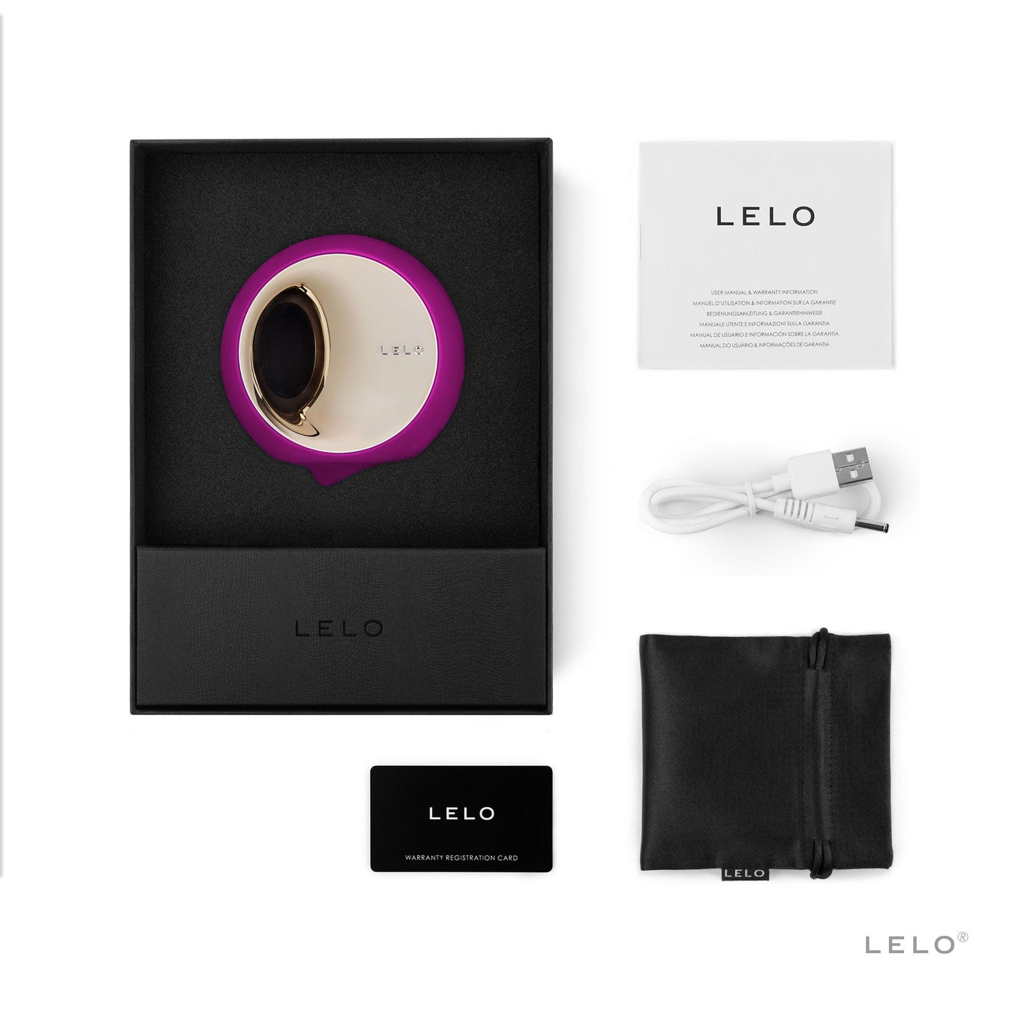 LELO Ora 3 Deep Rose - Vibrators - The Rabbit Hole Life