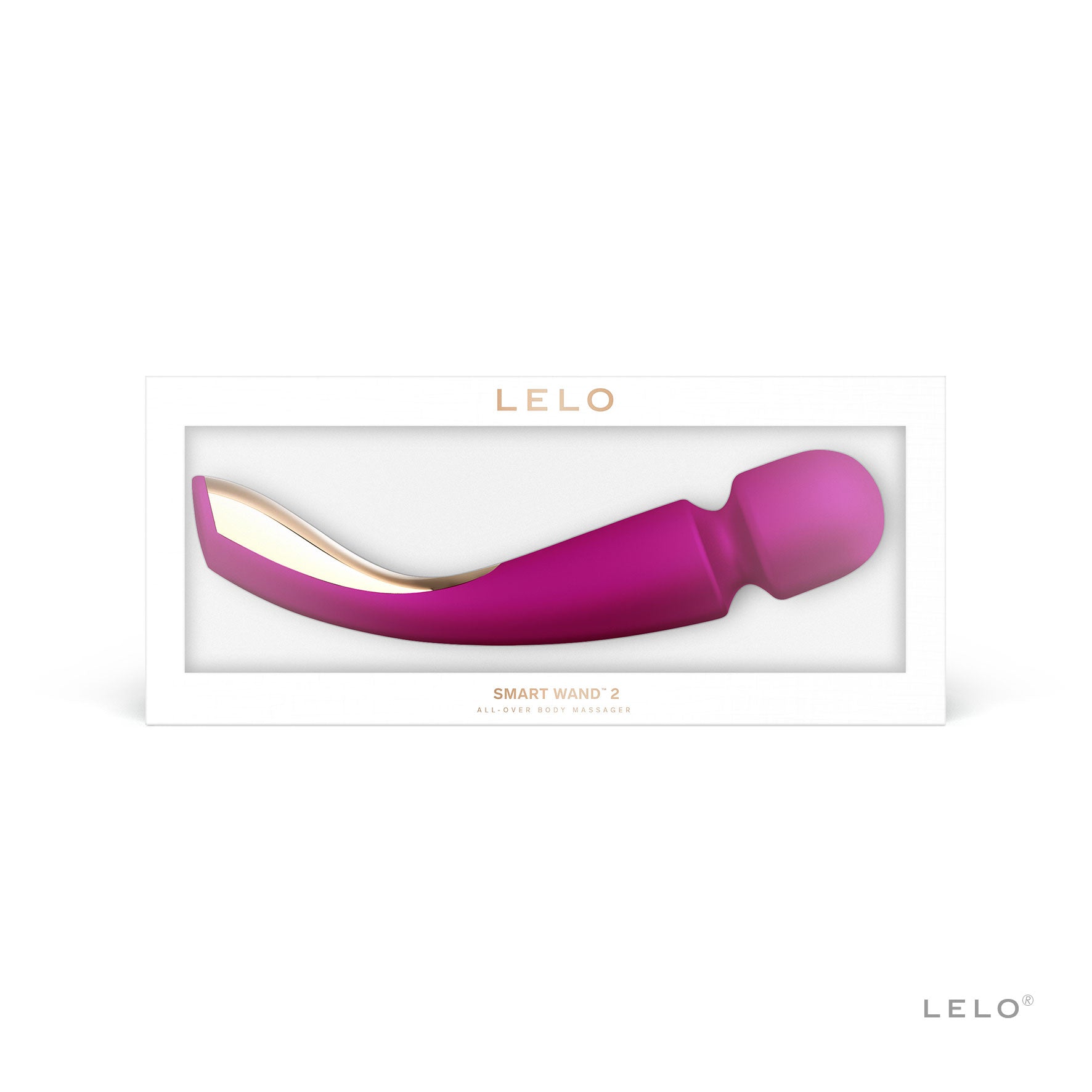 LELO Smart wand 2 Large Deep Rose - Vibrators - The Rabbit Hole Life